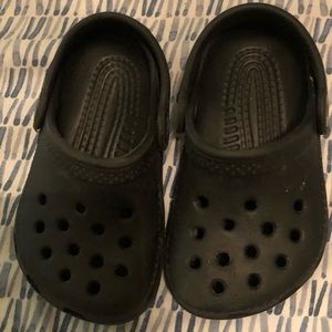 Crocks black toddler